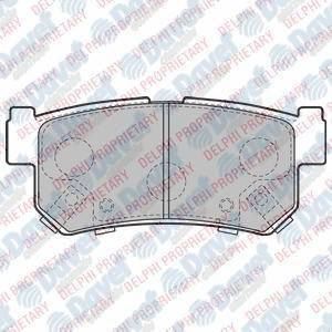 DELPHI LP2127 Fren Balatasi Arka (98.8mm) Actyon Rexton 02-